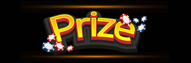 istock Win prize in gambling game purple background vector banner. Winning money congratulations illustration for casino or online games. Chips and dice explosion 1331482371
