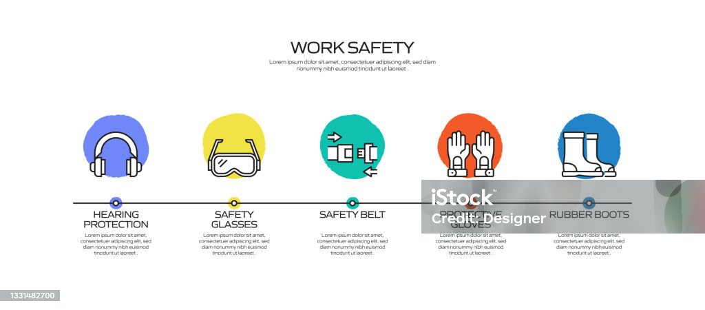 Work Safety Related Process Infographic Template Process Timeline Chart ...