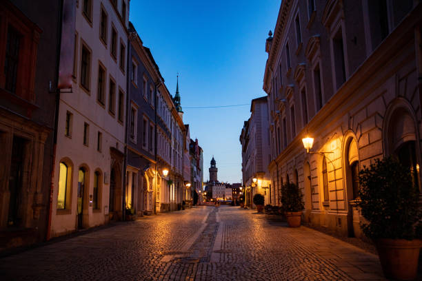 görlitz zur blauen stunde - 4809 stock-fotos und bilder