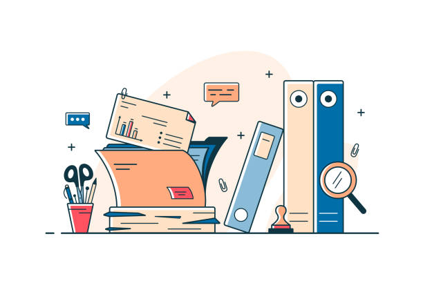 Messy File Vector 1,100+ Messy Files Stock Illustrations, Royalty-Free Vector Graphics ...