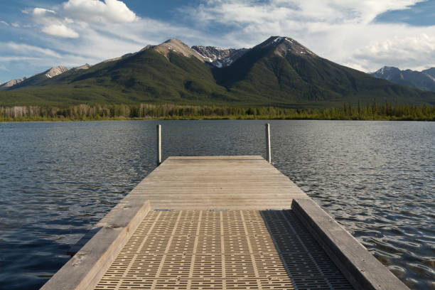istock View From the Dock at Vermilion Lakes at Banff, Canada 1331503467