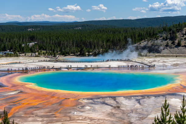 istock Grand Prismatic Spring at Yellowstone’s Midway Geyser Basin 1331510449