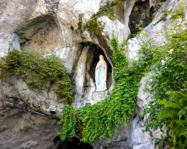 Photo of Grotto of apparitions, The Sanctuary of Our Lady of Lourdes, Virgin of Lourdes, Lourdes