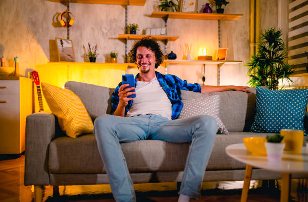 istock Young man chilling in his apartment 1331524847