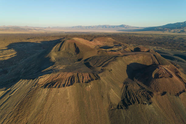 Pisgah Crater Mojave Desert Volcanic Cinder Cone and Lava Bed
