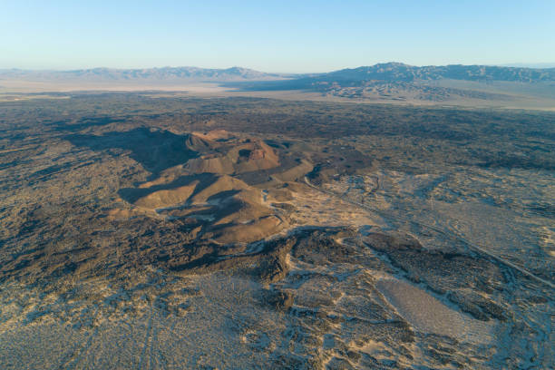 Pisgah Crater Mojave Desert Volcanic Cinder Cone and Lava Bed