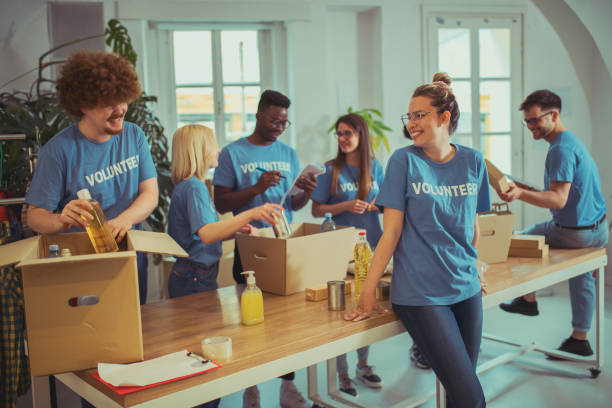 istock Having a good time while helping the society 1331534796
