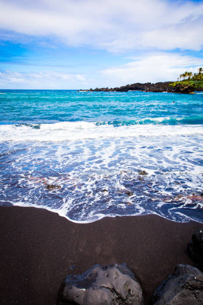 istock Black Beach, Maui Hawaii 1331557866