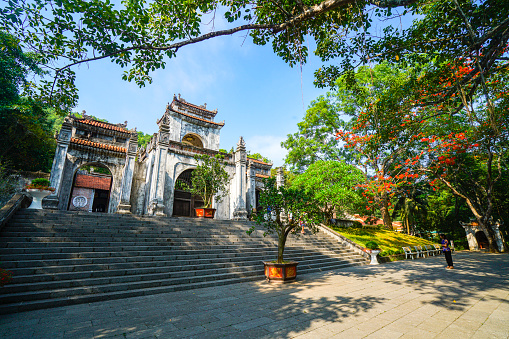 Nice Ba Trieu temple in Tsinghua province northern Vietnam