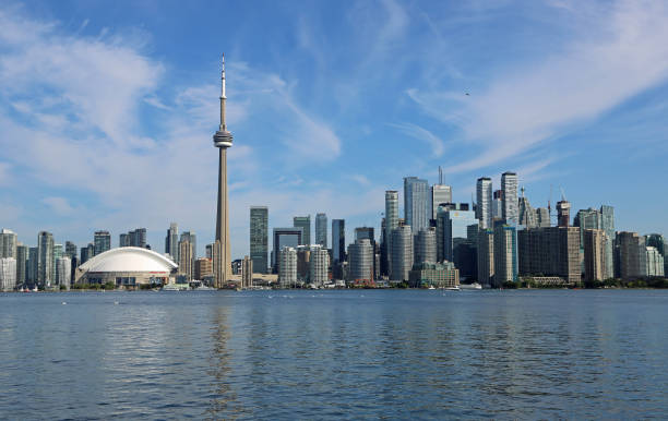 Toronto skyline stock photo