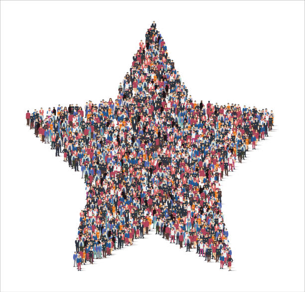 istock People and business group in the form of star symbol 1331562858