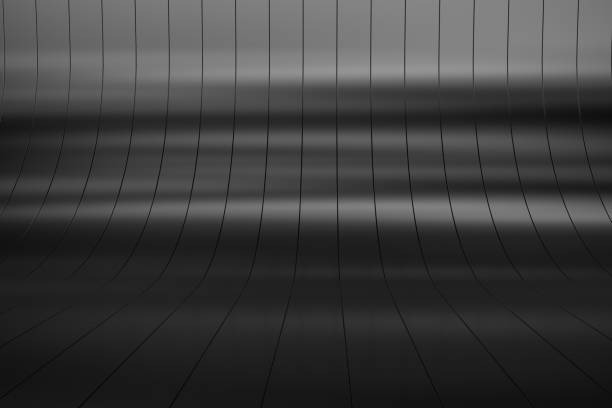 istock shiny metal dark stage luxury abstract background, dark light for product display 3d render illustration 1331566663