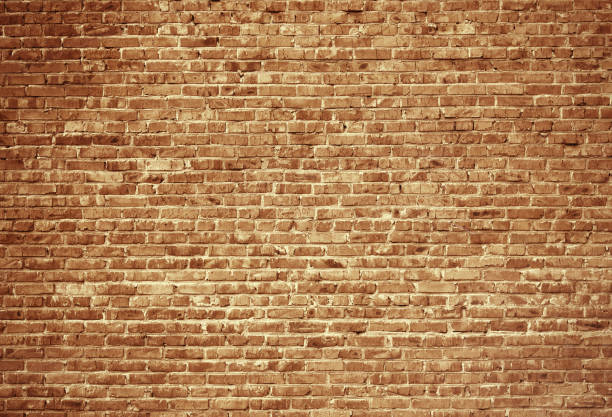 istock Grunge Brown Brick Wall Background. Aged Texture 1331566765