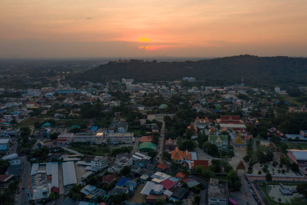 istock Aerial view  scenery Of Uthai Thani, Thailand 1331576366