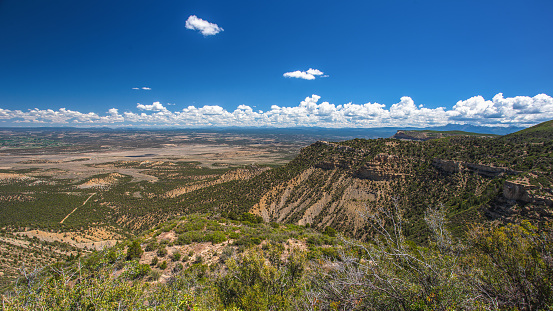 Vista Scenic View from Mesa Verde Colorado