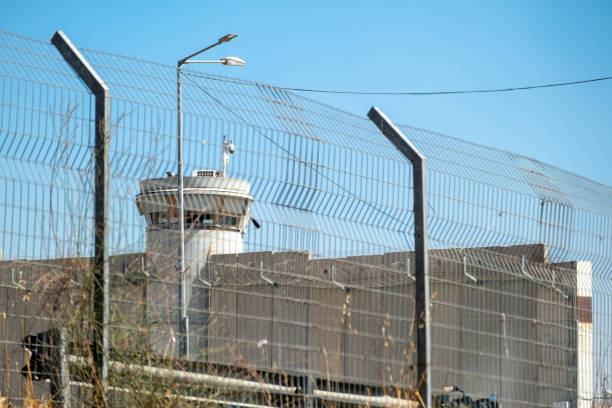 istock border and fence between Israel and Palestine. 1331587438