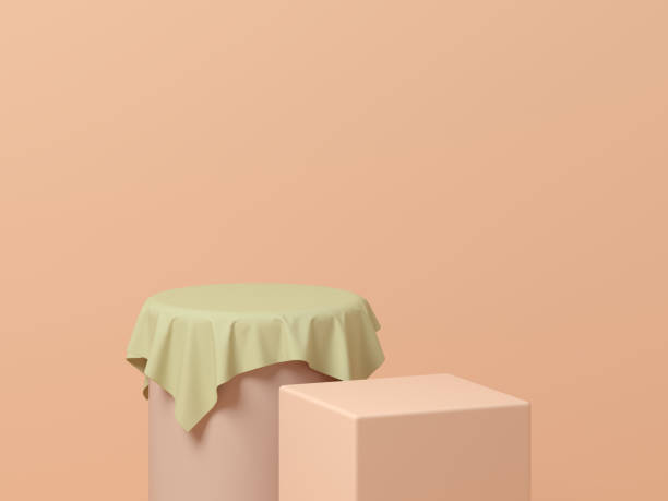 istock Abstract background. mock up scene for product display. 3d render 1331592505