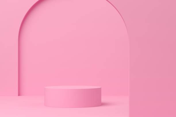istock Abstract background. mock up scene for product display. 3d render 1331592538