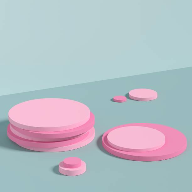 istock Abstract background. mock up scene for product display. 3d render 1331592562