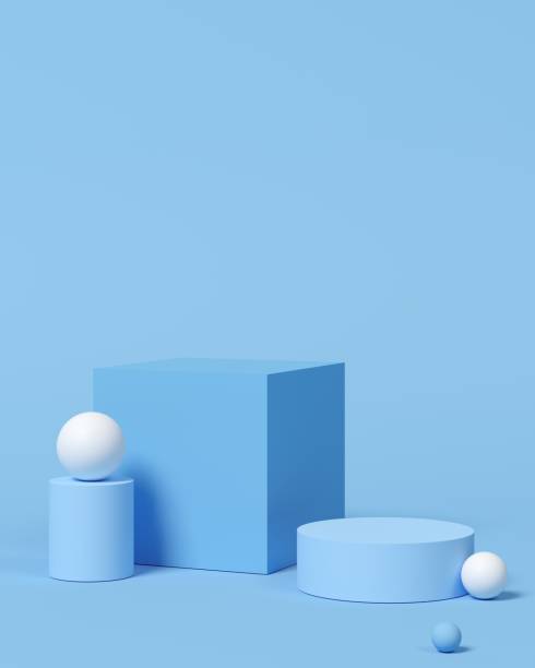 istock Abstract background. mock up scene for product display. 3d render 1331592564