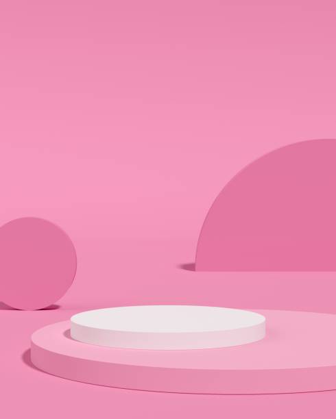 istock Abstract background. mock up scene for product display. 3d render 1331592568
