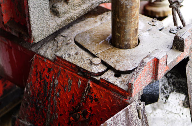 istock View of ground water rig or drilling machine 1331594129