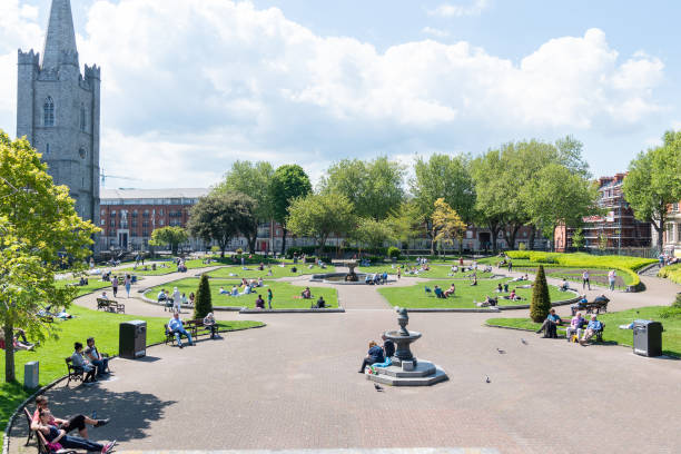 istock St. Patrick's park in Dublin city summer2021. 1331600580