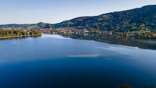istock Lake and small town Schliersee 1331604337