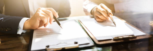 istock Business Document Contract Review. Lawyer 1331623572