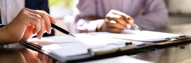 istock Business Document Contract Review. Lawyer 1331623574