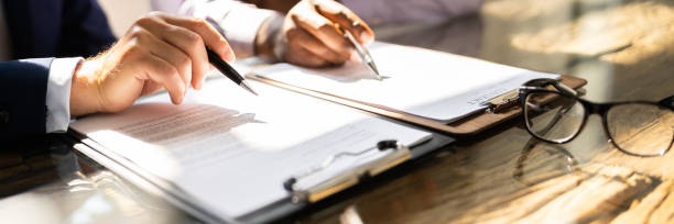 istock Business Document Contract Review. Lawyer 1331623579