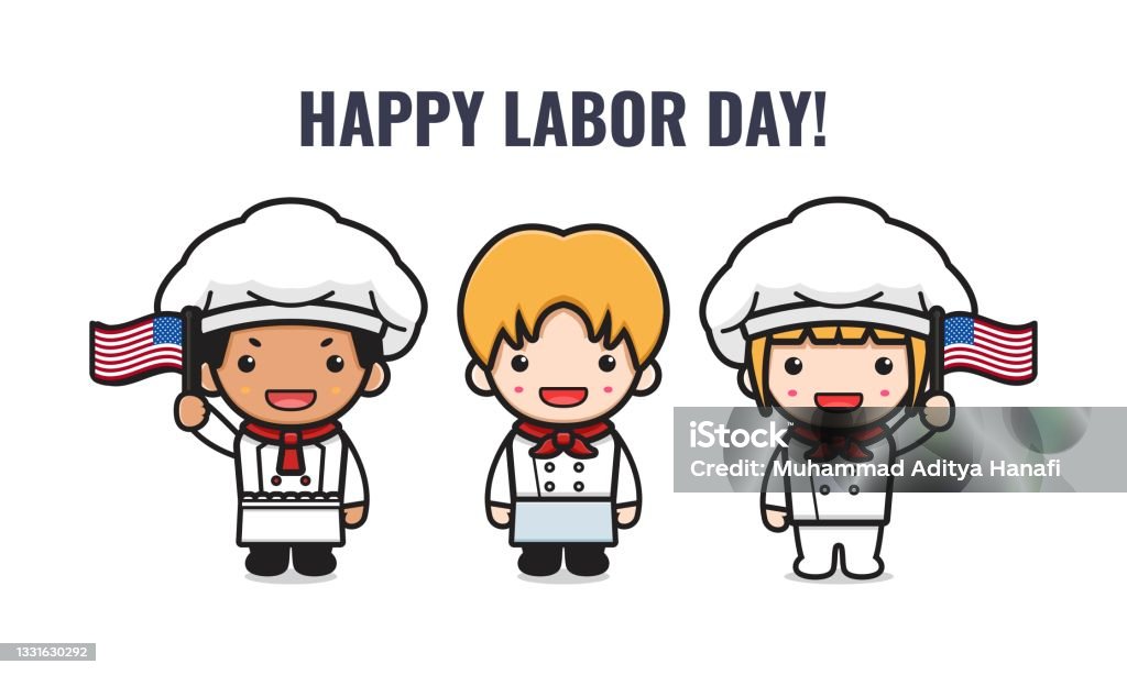 Ilustración de El Lindo Chef Celebra La Ilustración De Dibujos Animados Del Día Del Trabajo y más Vectores Libres de Derechos de Día del Trabajo - Festividad norteamericana - iStock Ilustración de El Lindo Chef Celebra La Ilustración De Dibujos Animados Del Día Del Trabajo y más Vectores Libres de Derechos de Día del Trabajo - Festividad norteamericana - iStock