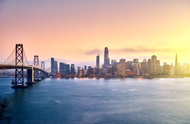 istock San Francisco Skyline at Sunset Sunlight, California, USA 1331644378