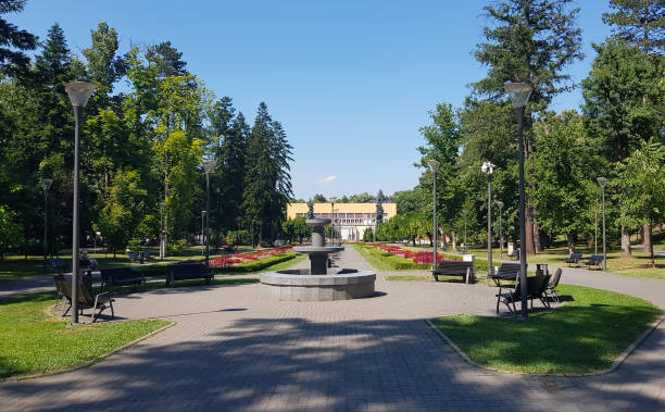 istock Park in the spa, Vrnjacka Banja - Serbia 1331644448