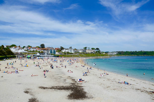 istock Gyllyngvase Beach, Falmouth, Cornwall, UK 1331645572