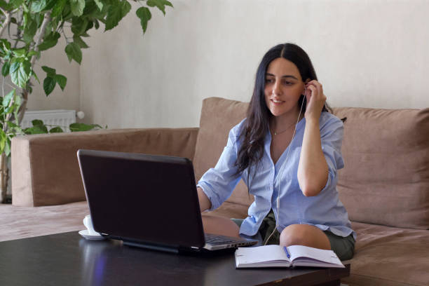 istock Woman is working in the Home 1331650032