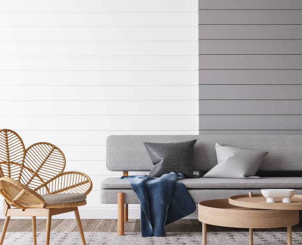 istock Minimal coastal home design 1331658216