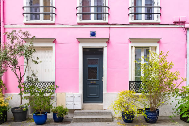 istock Paris, colorful house 1331661094