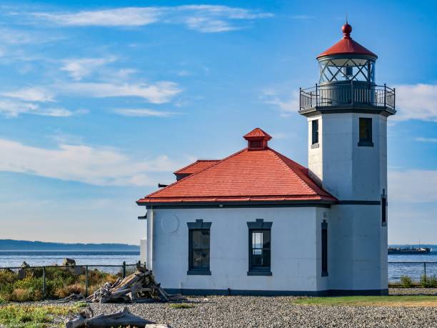 istock Alki Point Lighthouse in West Seattle 1331662514