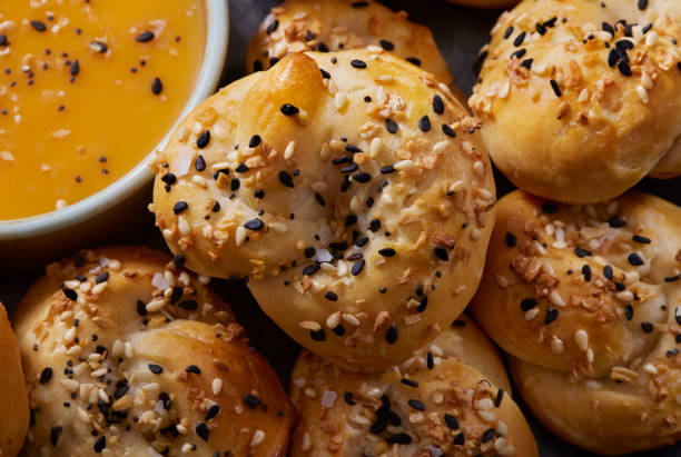 Everything Bagel Spiced Garlic Knots