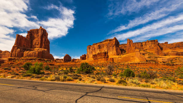 istock Arches national park, Moab, Utah, US 1331673195
