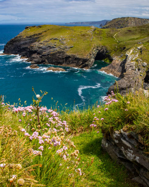 istock Stunning view from Tintagel Castle in Cornwall, UK 1331692903