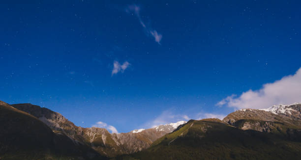 istock Milky Way over the Mount Cook National Park 1331713701