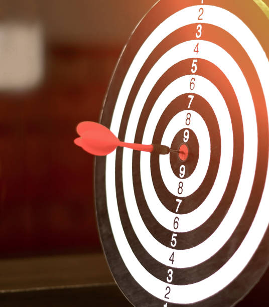 istock Dart is an opportunity and Dartboard is the target and goal.So both of that represent a challenge in business marketing as concept. 1331725310