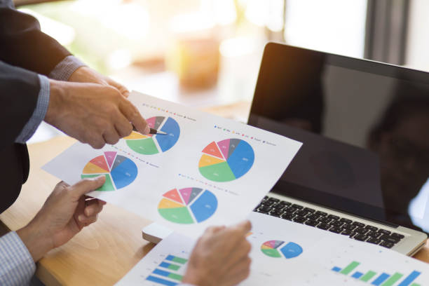istock Business people discussing the statistics plan with charts and graphs,Image for business concept. 1331725424