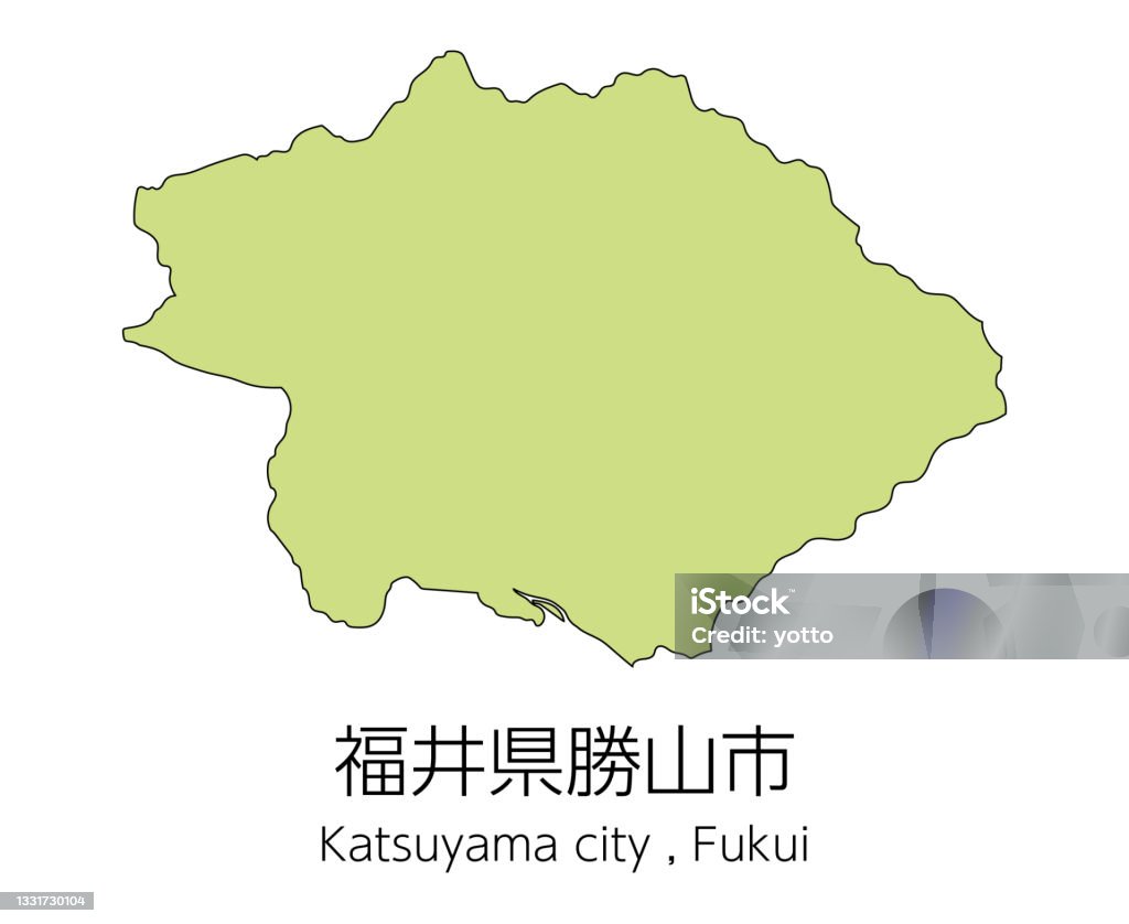 Map Of Katsuyama City Fukui Prefecture Japantranslation Katsuyama City