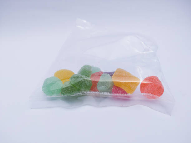 istock Fruit marmalade sweets, jelly candies isolated on white background 1331742498