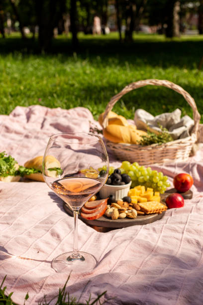 istock Picnic in a summer garden 1331756666