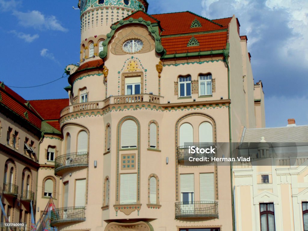 building in Oradea city, Romania Oradea Stock Photo
