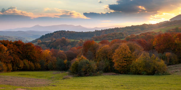 istock countryside mountain scenery at sunset 1331766514
